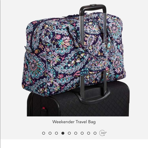 Vera Bradley Weekender Travel Bag - Picture 9 of 10